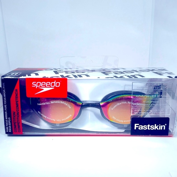 NWT Speedo Fastskin Pure Focus Mirrored Goggle
Elite Racing - Picture 1 of 10